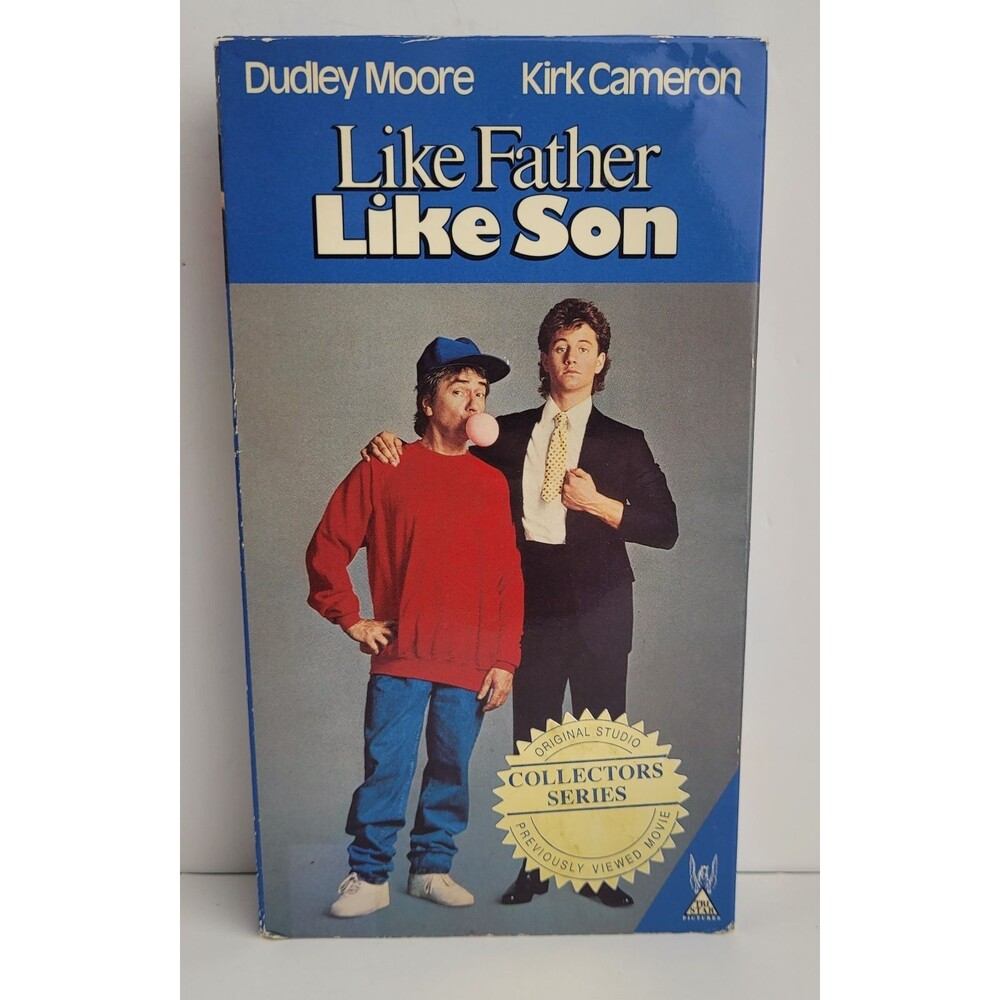 Like Father Like Son 1987 VHS Original Release Version Dudley Moore Comedy Movie